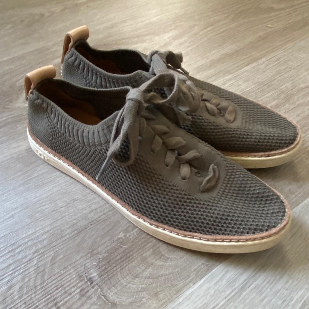 Ugg Sidney Knit Lace Up Trainer Sneakers